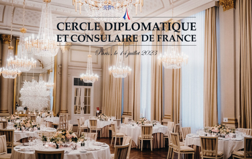 Garden-party cercle diplomatique et consulaire 14 juiellet 2023